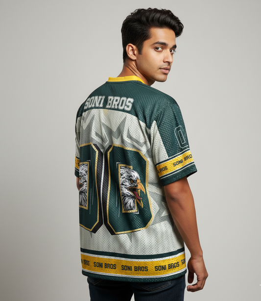 Soni Bros Eagle Mesh Sports Jersey
