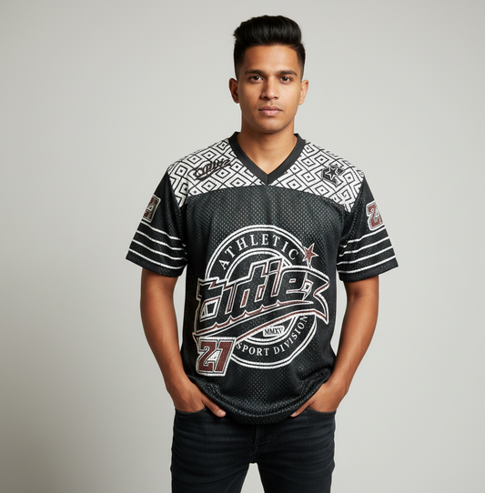 Athletic Division Cutiez Mesh Jersey Tee